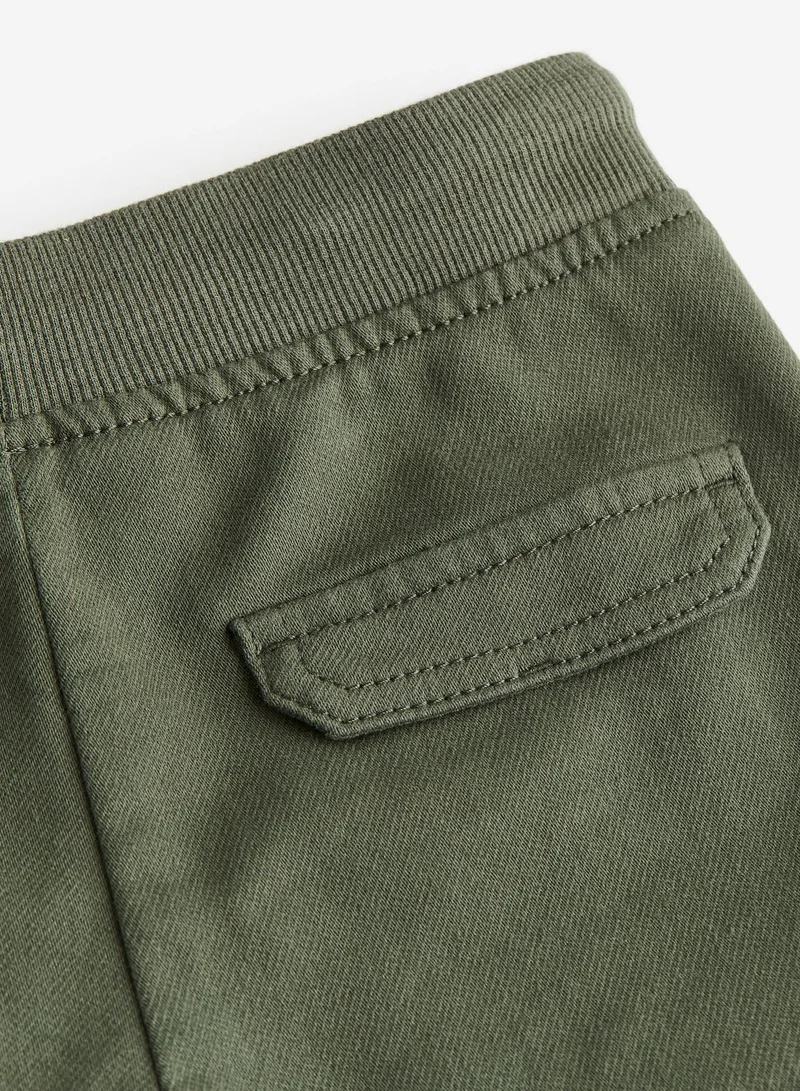 H&M Kids Essential Slim Fit Cargo Trousers