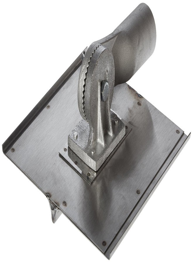 Kraft Tools CC026 8"x8" Stainless Steel Walking Seamer/Groover 1/2"R w/Threaded Handle Socket - Image 2