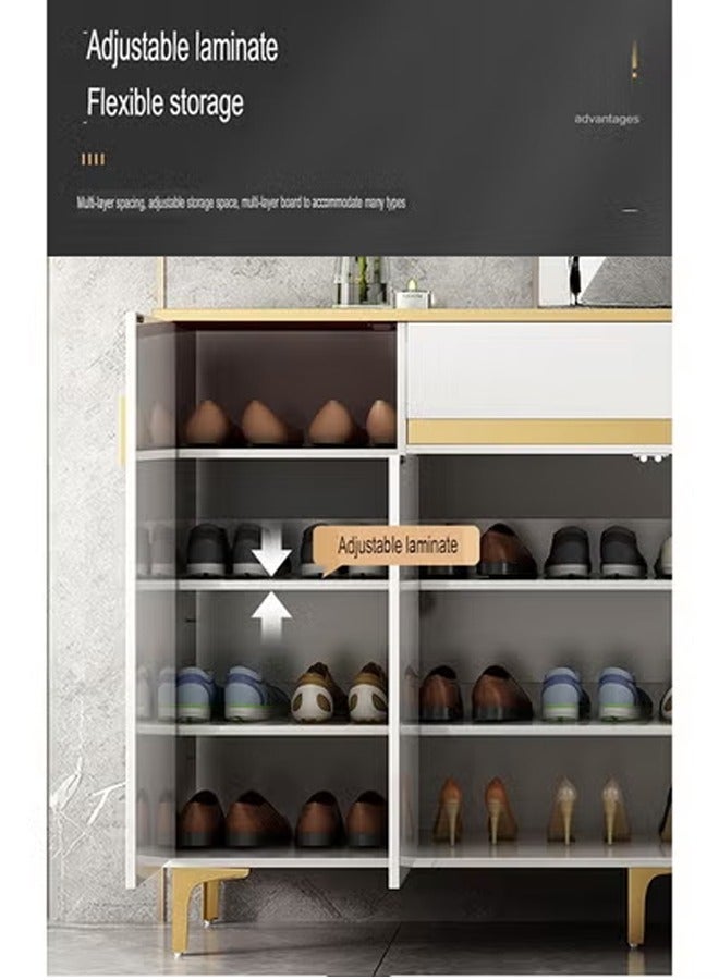 إن كي أكس خزانة أحذية فاخرة عالية الجودة مع أدراج متعددة الوظائف 140 سم - Image 4