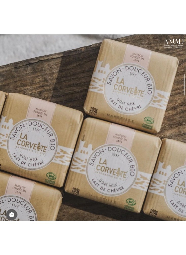 La Corvette Organic Donkey Milk Soap - 100g | Deep Hydration and Natural Skin Care