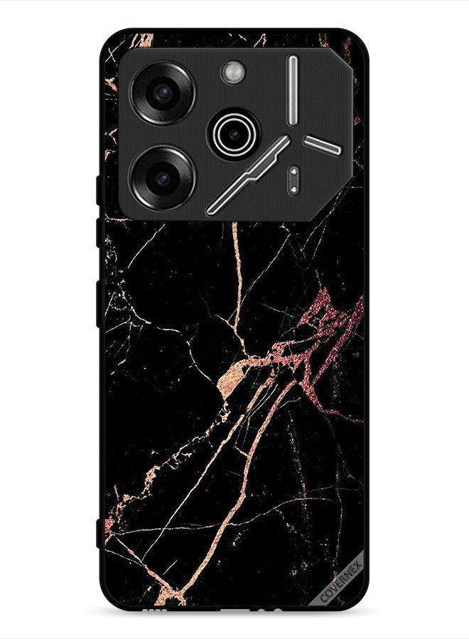 Covernex Tecno Pova 6 Pro 5G Protective Case Cover Cracked Marble Pattern - Image 1