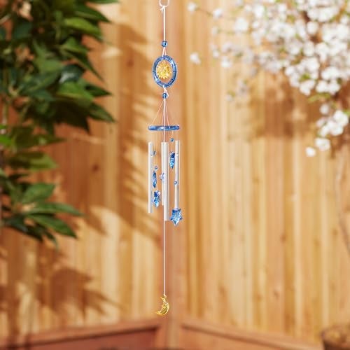 Zingz & Thingz Gifts & Decor Celestial Acrylic Hanging Outdoor Wind Chime - Image 5