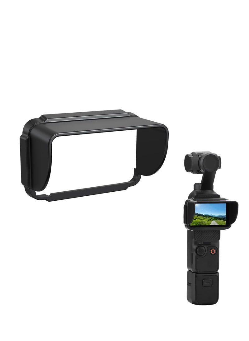 Generic Screen Sun Hood Sunshade for DJI Osmo Pocket 3 Camera Accessories Lens Hood Visor Shield  - Image 1