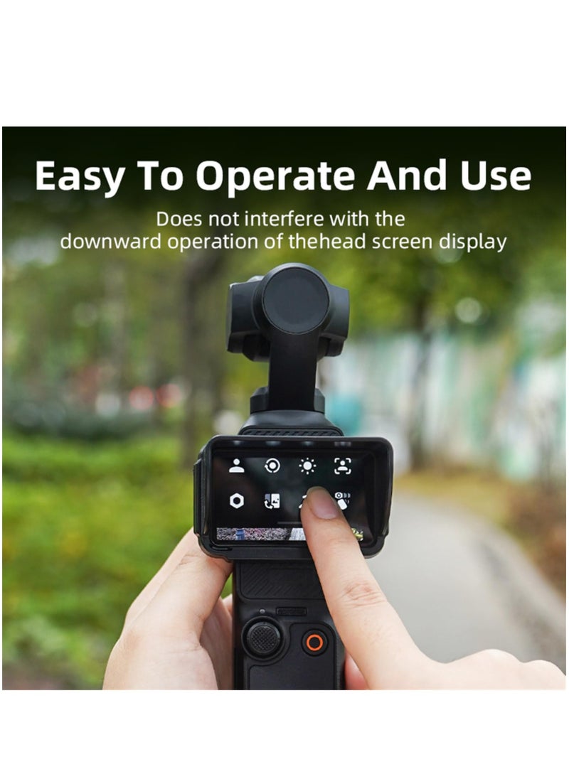 Generic Screen Sun Hood Sunshade for DJI Osmo Pocket 3 Camera Accessories Lens Hood Visor Shield  - Image 3