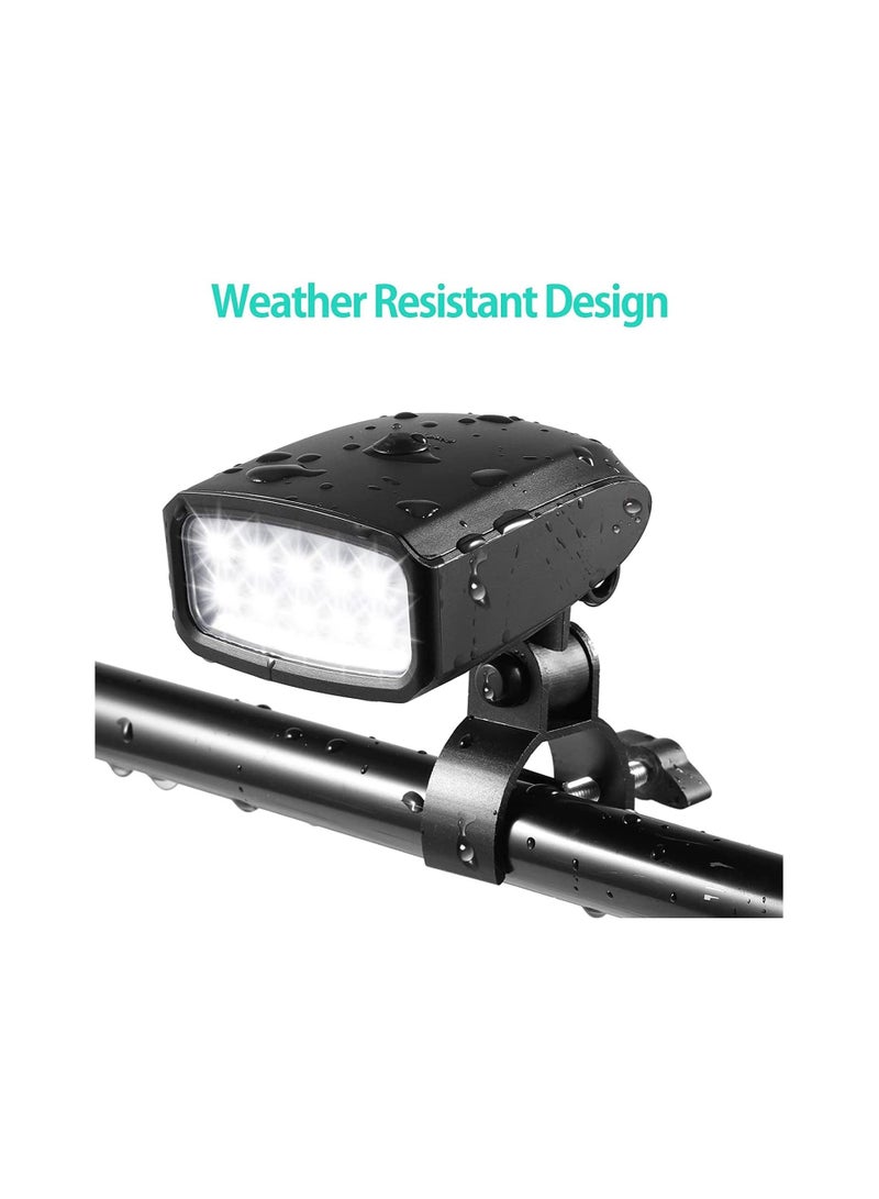 شو وو Grill Lights for Outdoor Grill, Portable Weather Resistant BBQ 360 Rotatable with 10 Super Bright LED & Sturdy Clamp Mount Fits Handle Battery NOT Included - Image 2