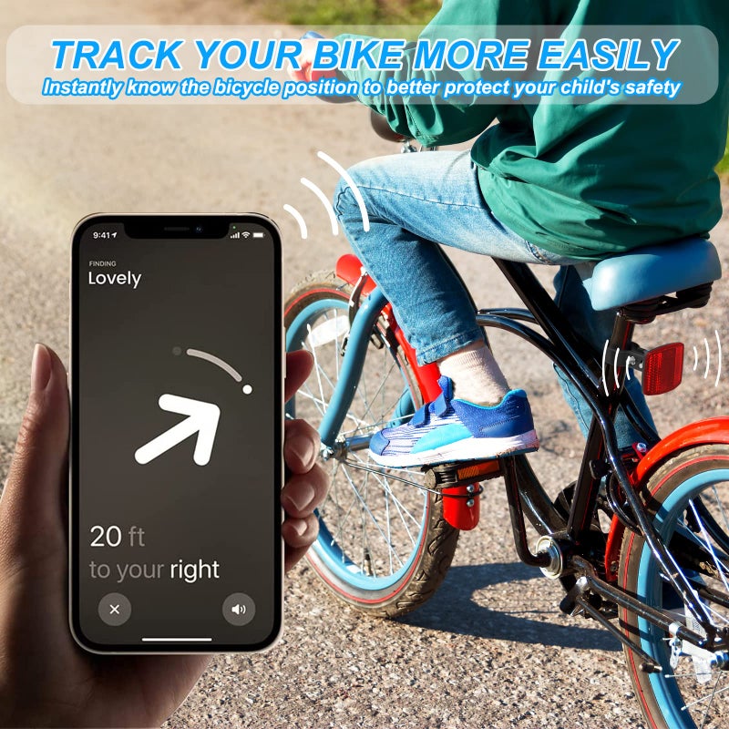 PerfiPro Airtag Bike Mount - Hidden GPS Tracker Case for Apple Airtag, Anti-Theft Holder for Electric Bicycle and Scooter - Image 3