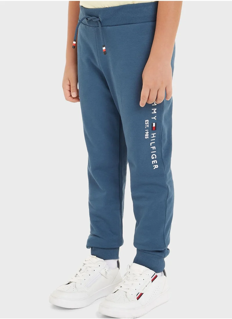 TOMMY HILFIGER Youth Logo Cuffed Sweatpants