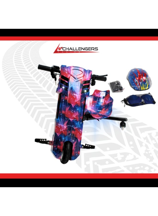 Challenger 36V big Drift Scooter with Helmet and Protective Gear - Image 1