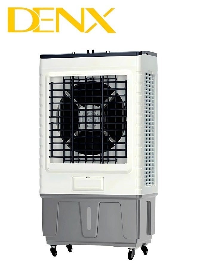 Denx Portable Desert Air Cooler With 3 Speeds 60 L 220 V 210 Watt Cooling Area 90 Meters White - Image 1