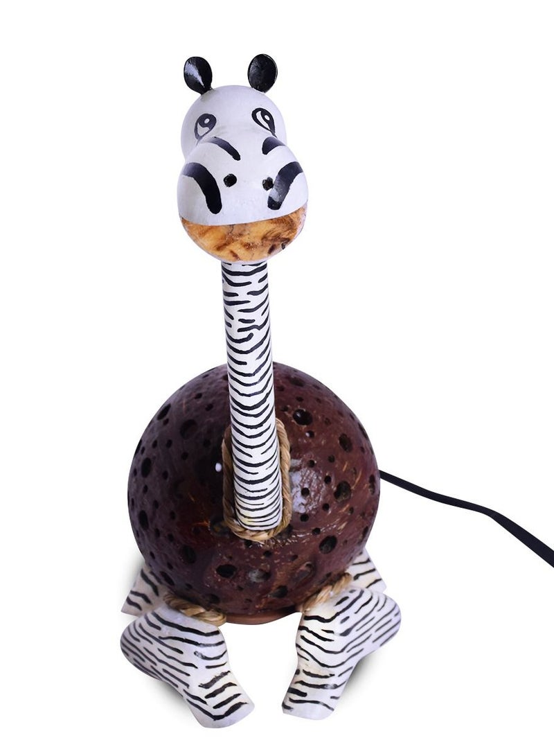 إن إتش مصباح طاولة بتصميم قشرة جوز الهند من زيبرا - Image 3