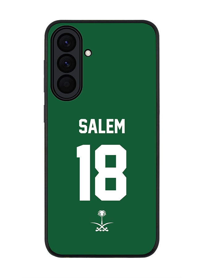 Stylizedd For Samsung Galaxy A37 Case,Slim fit Camera Protection, Shockproof Thin Phone cover  - Football - Saudi Arabia,  Salem - Image 1