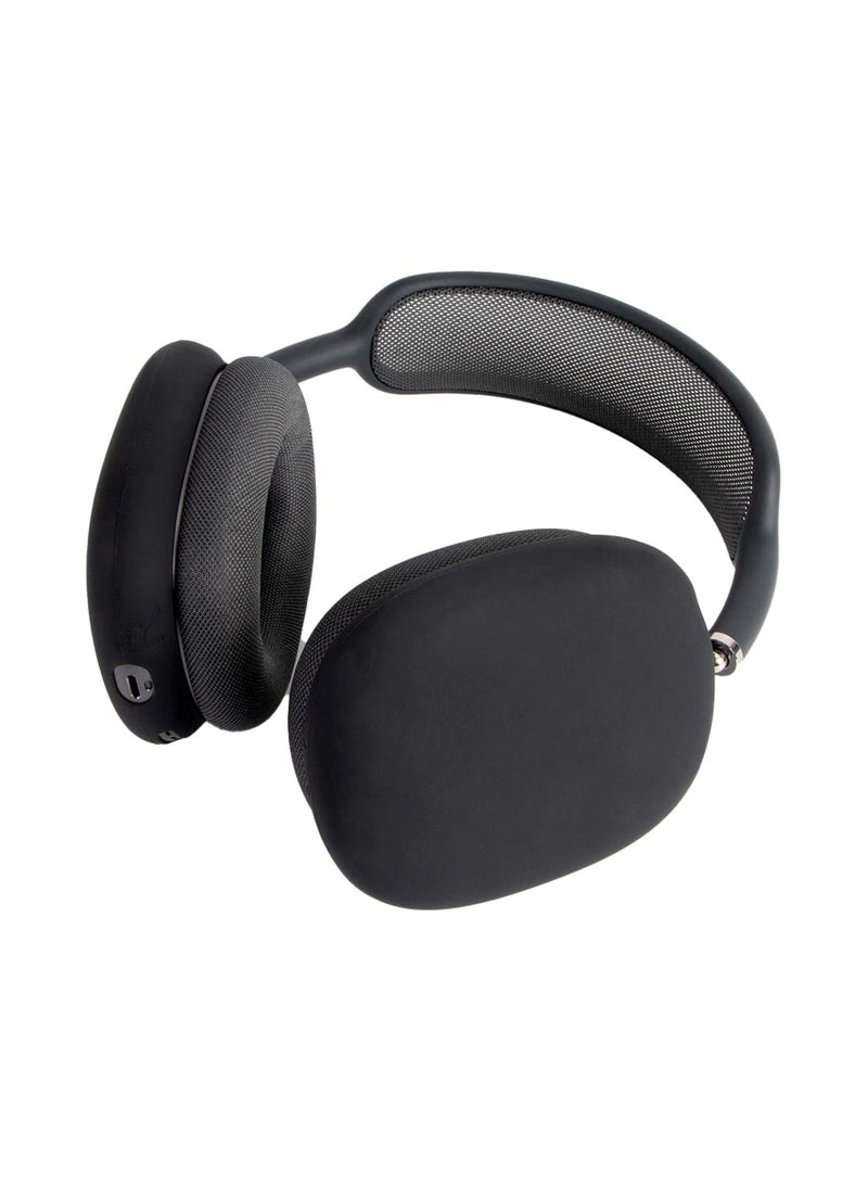 KASTWAVE Ear Case, for AirPods Max Case Silicone Case, for apple Bluetooth over-ear, Scratch-resistant case silicone Carrying Case Replacement, for Apple AirPods Max Headphone (Black) - Image 3