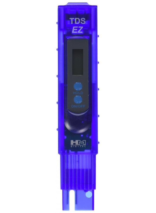 HM Digital TDS-EZ Water Quality TDS Tester, 0-9990 ppm Measurement Range, 1 ppm Resolution, 3% Readout Accuracy,Purple