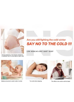 SYOSI In Heater for Indoor Use Fast Heating Wall Space Heater Low Wattage Heater with Thermostat Led Display for Home Office Bathroom Indoor Use  - Image 5