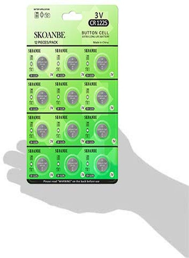 SKOANBE CR1225 1225, DL1225, BR1225, ECR1225, KCR1225, DL1225B, LM1225 3V Lithium Battery-12PCS - Image 5