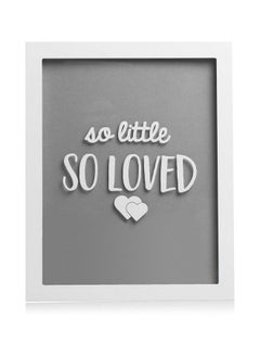 pearhead Elephant Token Frame Little Wishes Signature Guestbook Alternative Pregnancy Keepsake For Soon To Be Moms Baby Shower Decor Gray And White  - Image 4