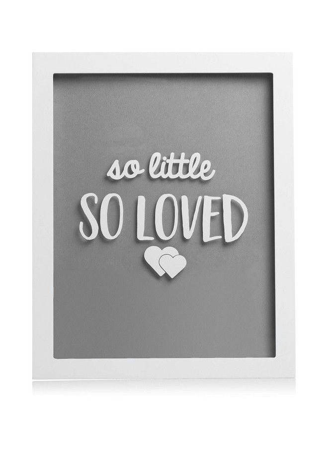 pearhead Elephant Token Frame Little Wishes Signature Guestbook Alternative Pregnancy Keepsake For Soon To Be Moms Baby Shower Decor Gray And White  - Image 4