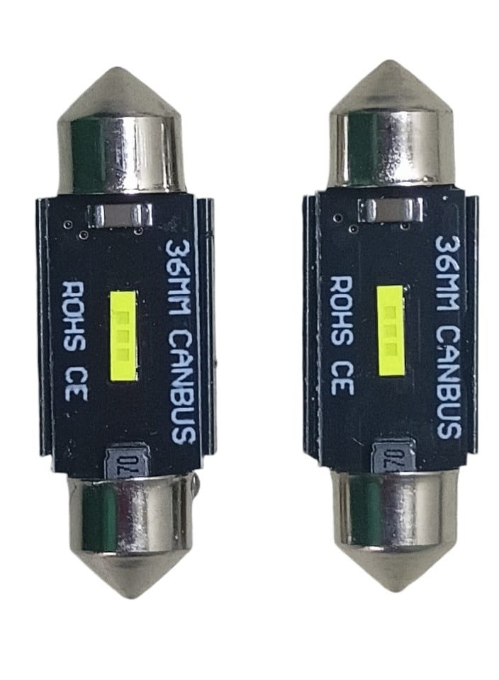 لمبات السيارة الداخلية 36 مللى - كان باص- اضاءة قوية - إم تى بيست باى - Image 1