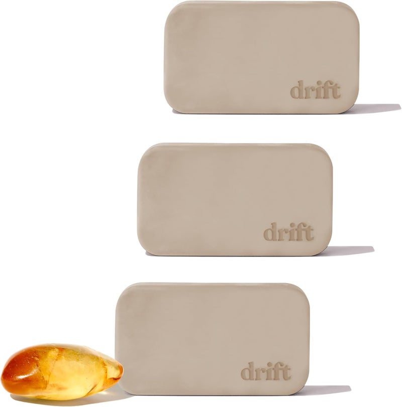 Drift Car Air Freshener - Stone Air Freshener - Car Odor Eliminator - Amber Scent Refill - Pack of 3 - NO CLIP INCLUDED - Image 1