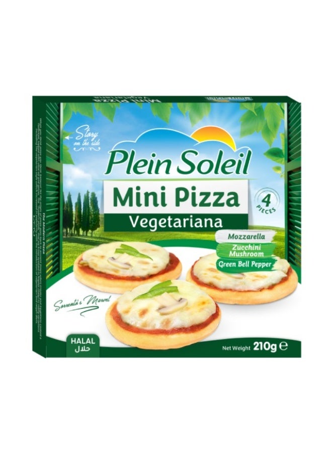 Mini Pizza, Vegeteriana - 210g, Lebanon