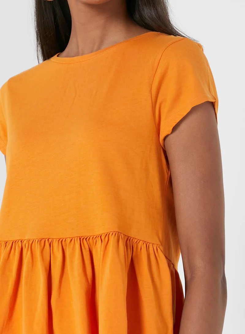 VERO MODA Ruffle Hem Top
