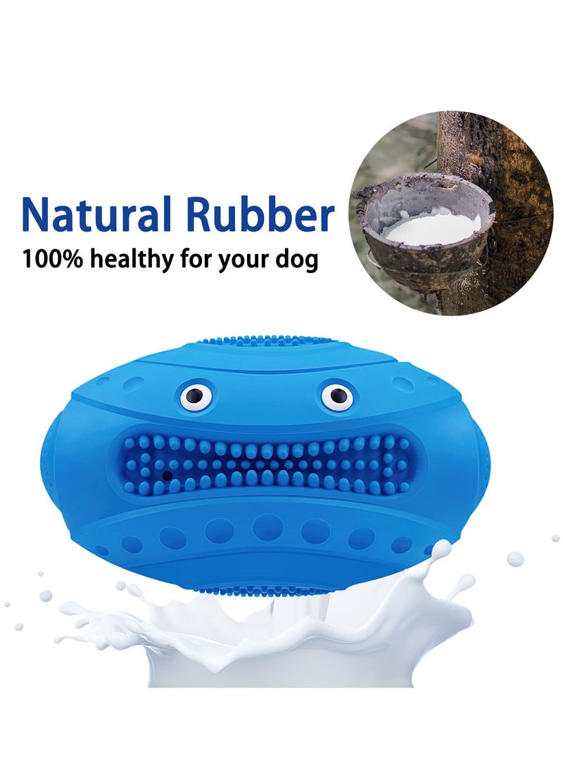 Zikra Squeaky Dog Ball Toy for Aggressive Chewers 5.2 Inches Indestructible and Durable Pet Medium Large Breed Boredom Stimulating Rubber Outdoor - Image 2