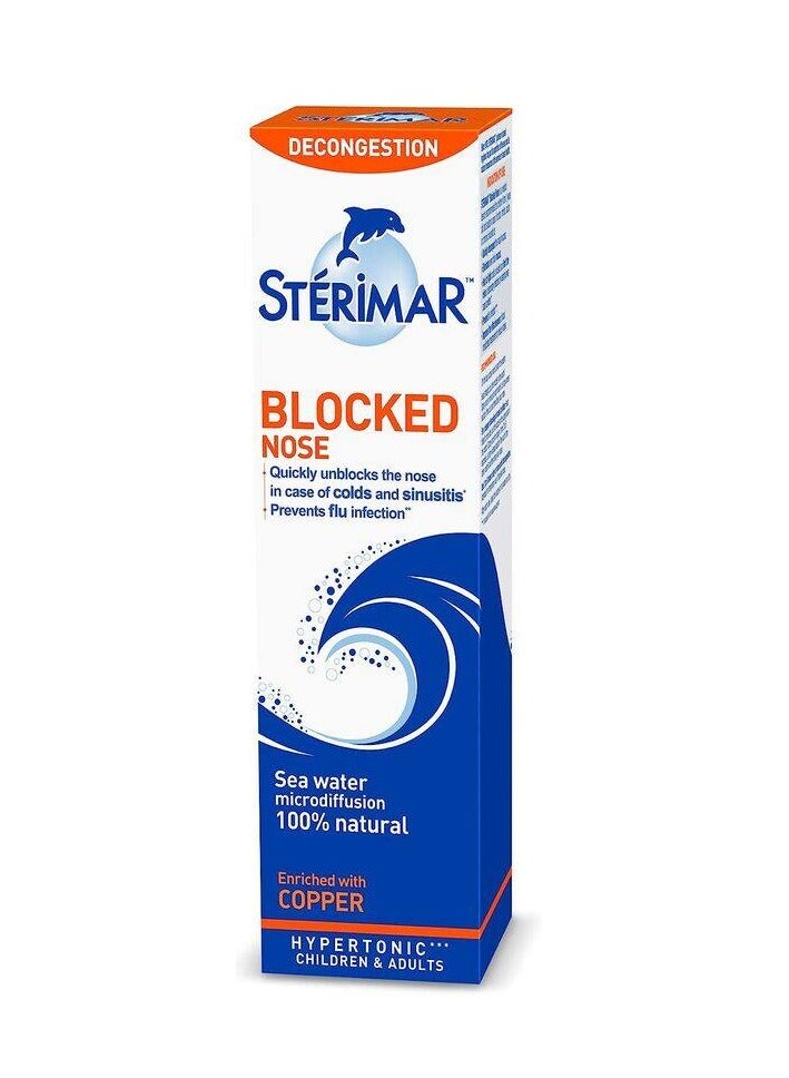 Sterimar Hypertonic Blocked Nose,