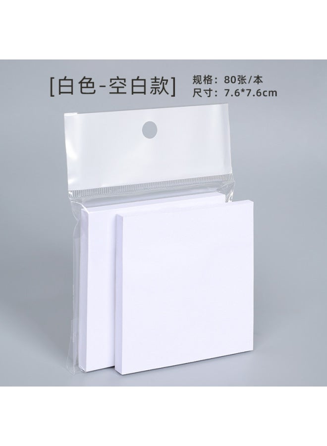 HELPS Creative Grid Post-it Sticky Tearable Notepad Student Office Label Portable Post-it Paper N Stickers - Image 1