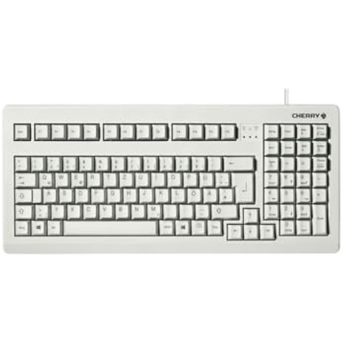 USB/PS2 COMPACT KEYBOARD - LIGHT GREY