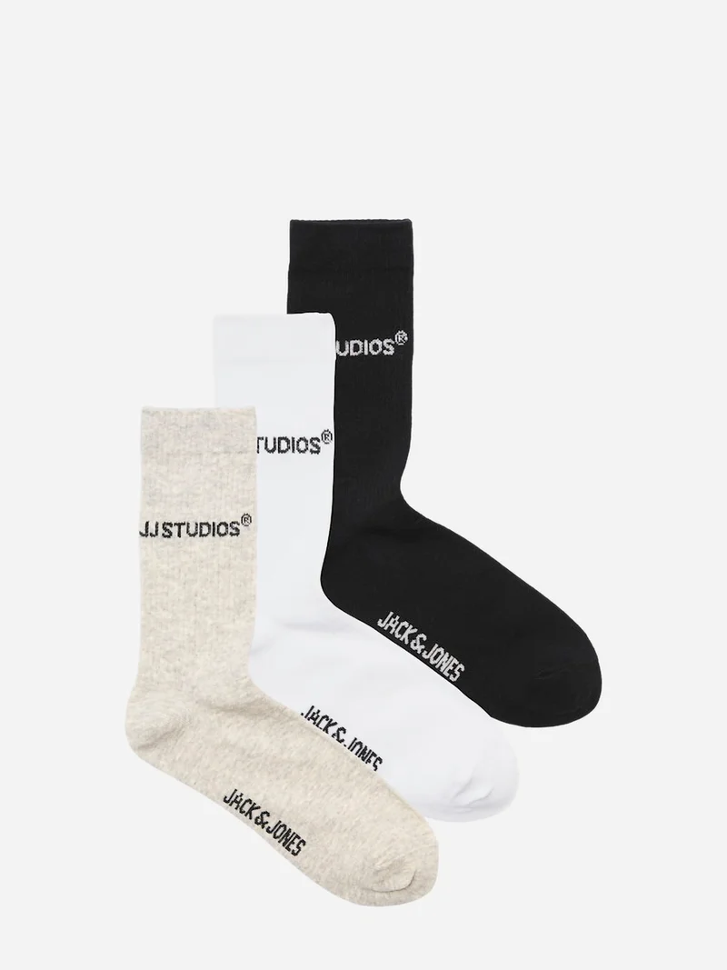 JACK & JONES Jack & Jones Pack of 3 - JACSOHO Tennis Socks