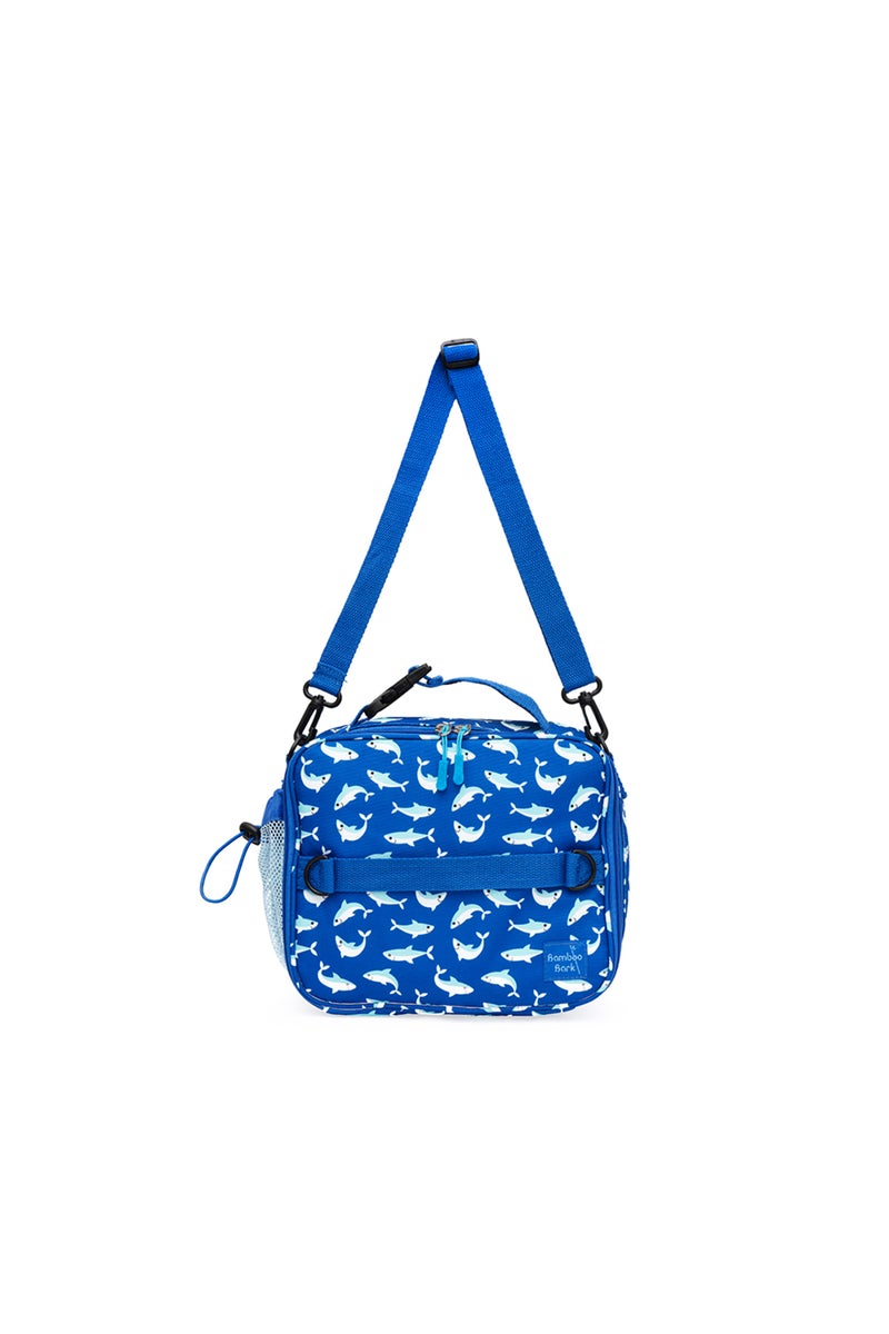 Bamboo Bark kids childrens insulated lunch bag for school, picnic, nursery, toddler, 3 ways to hold - Image 1
