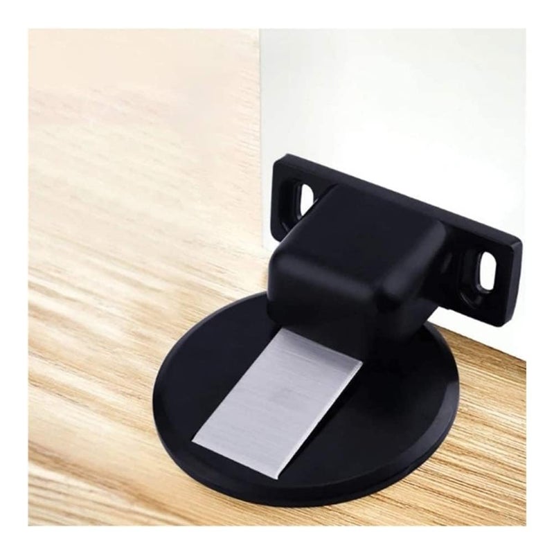 Nityasiddh Magnetic Door Stopper Floor Door Stopper Magnetic Heavy Duty Door Holder to Keep Doors Open with 3M Self Adhesive and Hidden Screw Mount - Image 2
