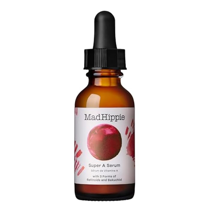 Mad Hippie Super A Retinol Serum for Face – Potent Skin Repair & Anti-Aging Serum with 3 Retinoids, Bakuchiol + Hydrating Hyaluronic Acid, 1.02 Oz - Image 1