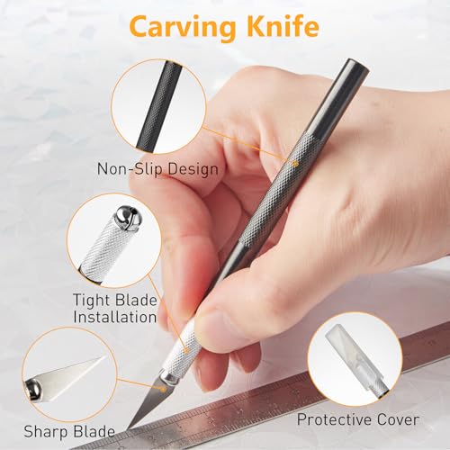 Kromapolis Window Tint Kit, 3 Pieces Window Film Installation Kit for Car & Glass, Complete Application Tool Kit Includes Felt Squeegee, Carving Knife, 100ML Spray Bottle - Image 5