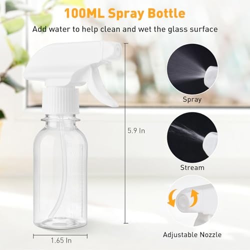 Kromapolis Window Tint Kit, 3 Pieces Window Film Installation Kit for Car & Glass, Complete Application Tool Kit Includes Felt Squeegee, Carving Knife, 100ML Spray Bottle - Image 2