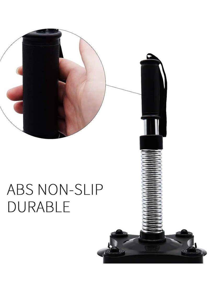 General - Arm Wrestling Trainer Exerciser, Anchored Power Twister Arm Wrestling Resistance Spring Bar Exerciser For Biceps, Forearms, Shoulders, Forearm Strength Training Muscle Developer - Image 1