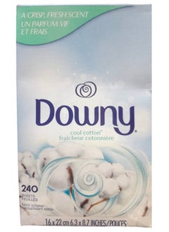 Downy Downy Fabric Softener, Cool Cotton, 240 Sheets  - Image 1