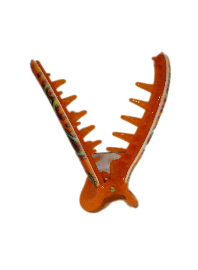 Nat Hair Mirchi Claw/Banna Clip for Women (Multicolour, pack of 3) - Image 4