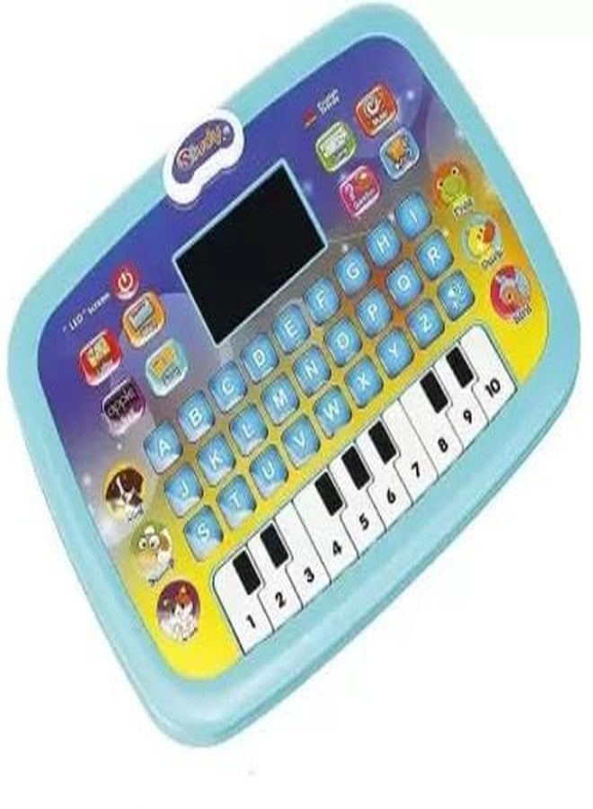 HDA GROUP Writing Instument HDA Educational Toy Learning Tablet Toddler Computer Toy with LED Screen Display for Boys and Girls Kids 3+ Years | Ideal for Birthday Gift, Skill Development (Multicolor) - Image 3