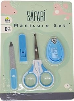 Safari baby nail care kit scissor, clippers and nail file blue 4 piece - pzsku/ZCCA4F78F43336AF057F7Z/45/_/1717717604/f48e385c-c196-4cce-940a-a6aea847f55b