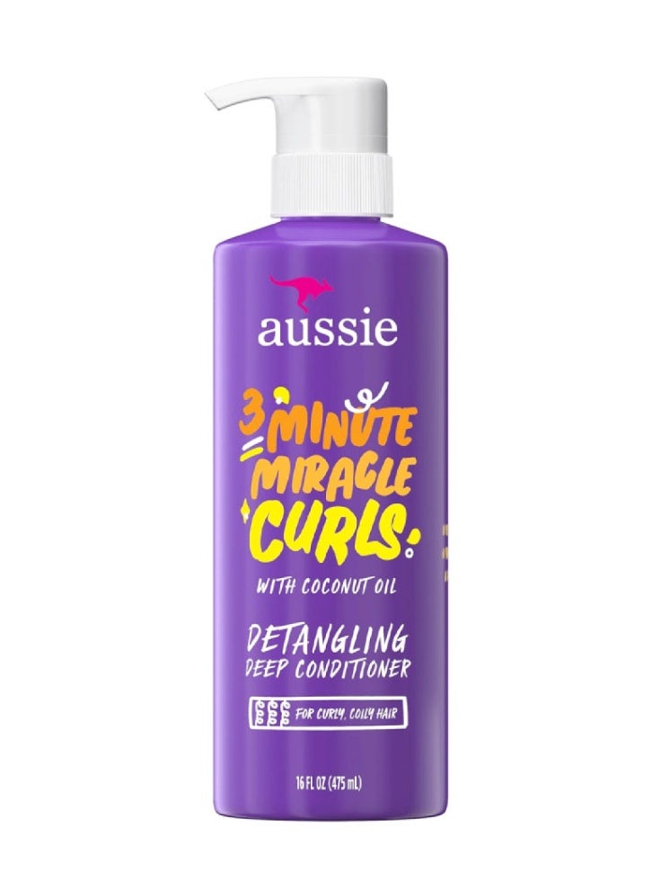 Aussie 3 Minute Detangling Coconut Deep Conditioner - 475ml - Image 5