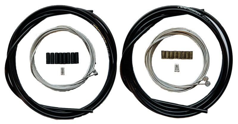 JAGWIRE MOUNTAIN SHOP KIT - Complete Brake & Shifter Cable and Housing Kit- Black - SRAM/Shimano - Image 1