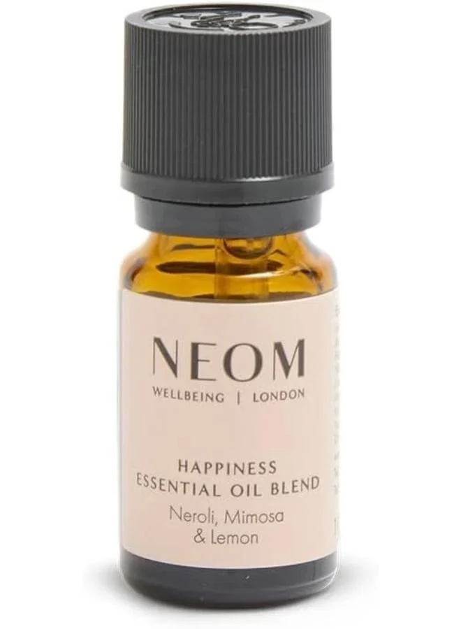 NEOM Organics  NEOM - Happiness Essential Oil Blend 10ml | Neroli Mimosa & Lemon | Scent  | Best Price UAE