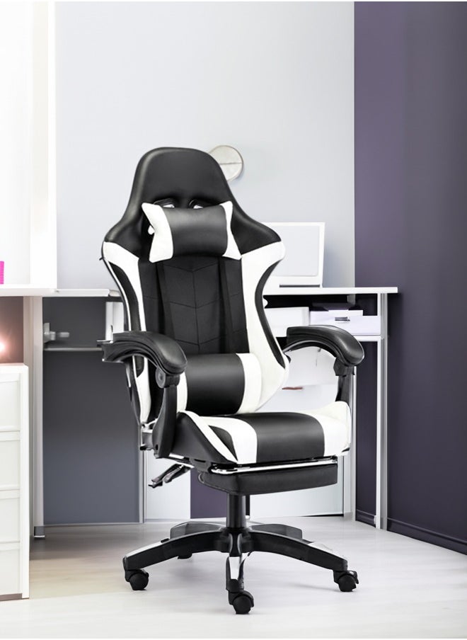 Esports Gaming Chair Ergonomic Swivel Rolling High Back Leather Chair Suitable for Office and Esports Gaming