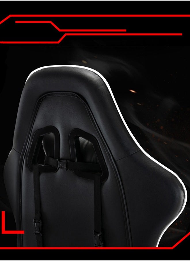 Esports Gaming Chair Ergonomic Swivel Rolling High Back Leather Chair Suitable for Office and Esports Gaming