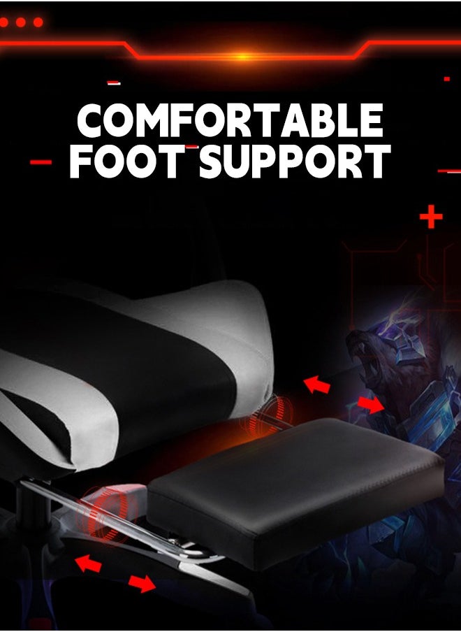 Esports Gaming Chair Ergonomic Swivel Rolling High Back Leather Chair Suitable for Office and Esports Gaming