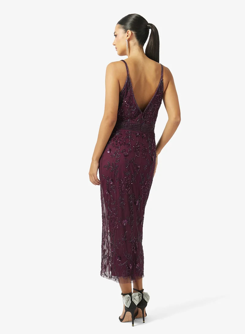 Namshi x  Embellished bodycon dress for Women | Best Price UAE