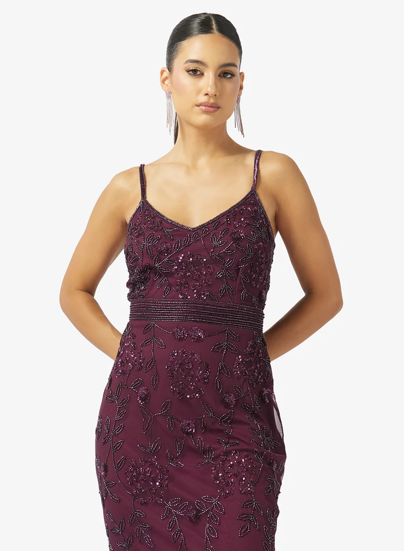 Namshi x  Embellished bodycon dress for Women | Best Price UAE