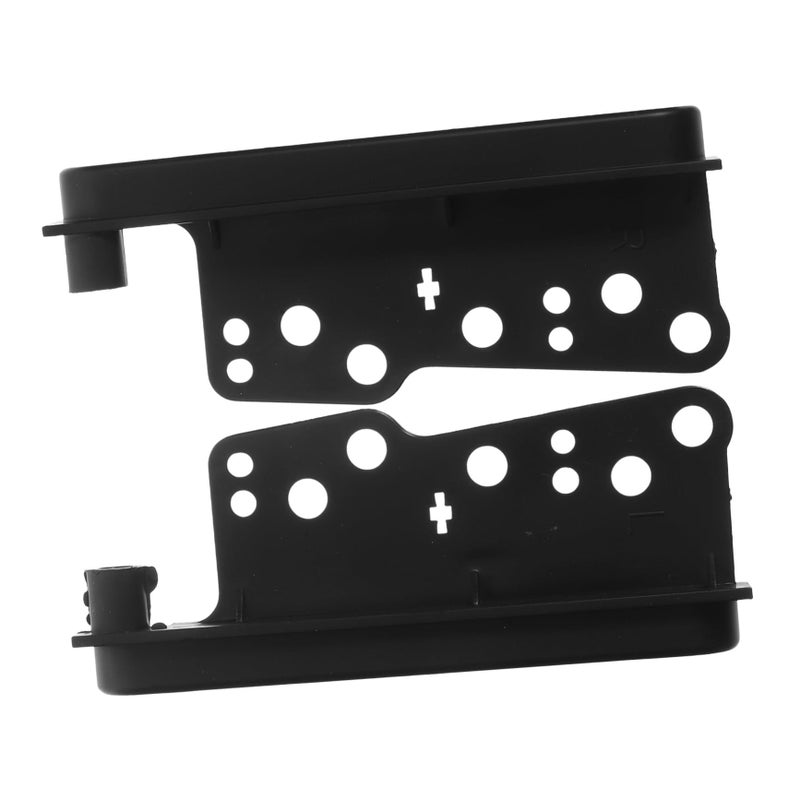 Car Radio Bracket Double Din Dash Install Kit Stereo Side Trims Trim Bezel Matte Black - Image 2