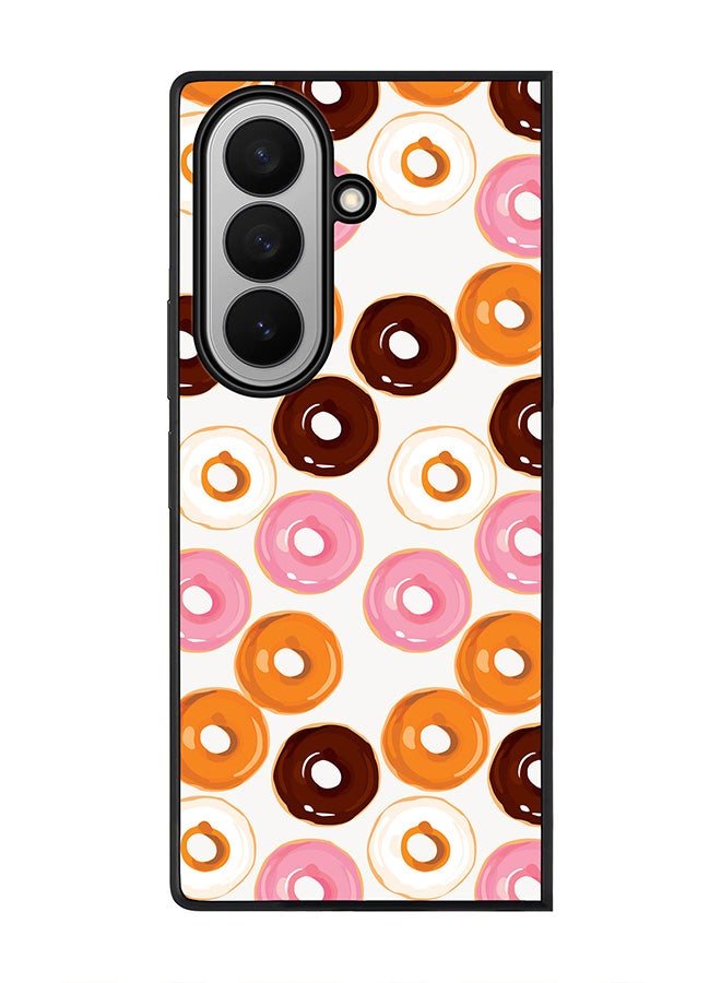 Stylizedd For Samsung Galaxy Z Fold7 Case,Slim fit Camera Protection, Shockproof Thin Phone cover  - Donut Drops